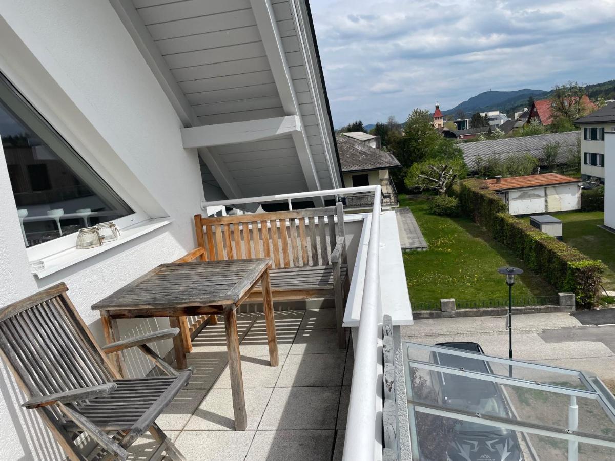 Superior-Apartment Mit Pool Und Seezugang Velden am Wörthersee Buitenkant foto