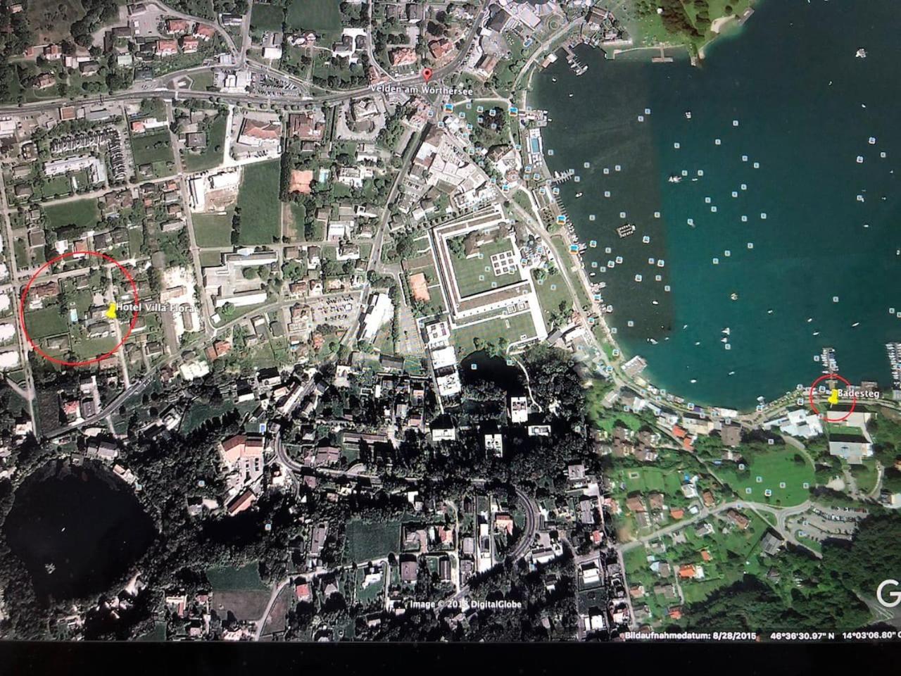 Superior-Apartment Mit Pool Und Seezugang Velden am Wörthersee Buitenkant foto