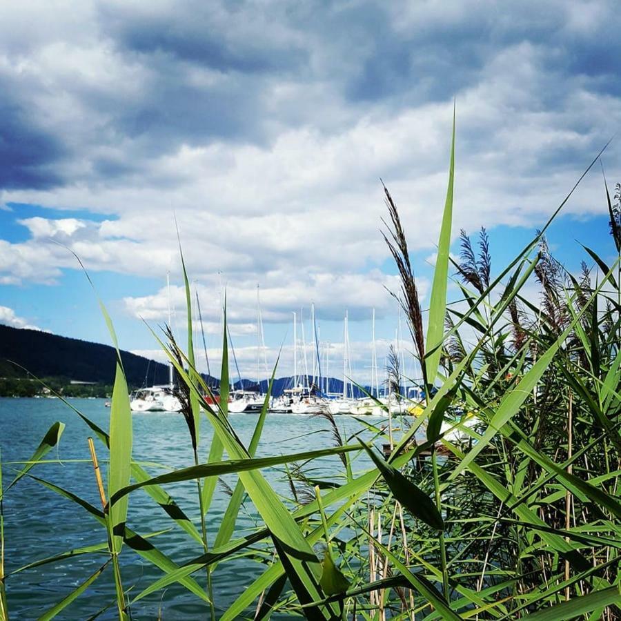 Superior-Apartment Mit Pool Und Seezugang Velden am Wörthersee Buitenkant foto